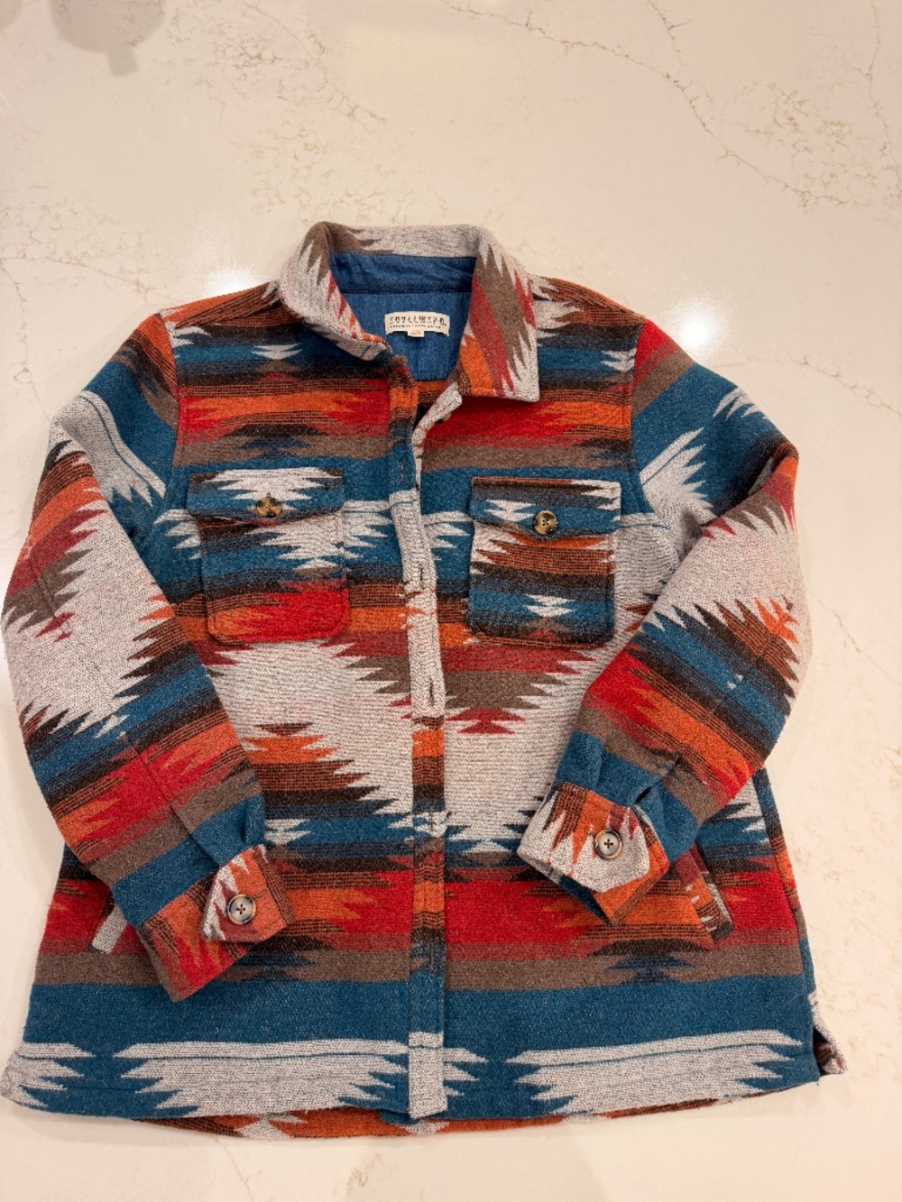 Idlewind Aztec Southwestern Shacket – Women’s XL